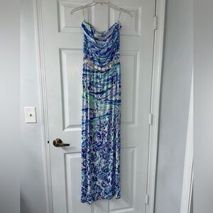 Lilly Pulitzer Mika Cut Out Maxi Dress!
